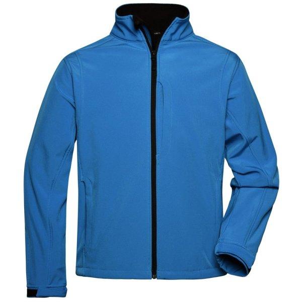 James & Nicholson (Daiber) Férfi softshell kabát JN135 - Aqua | L