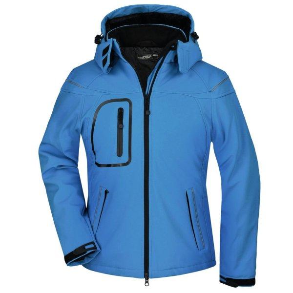 James & Nicholson (Daiber) Női softshell kabát JN1001 - Aqua | M