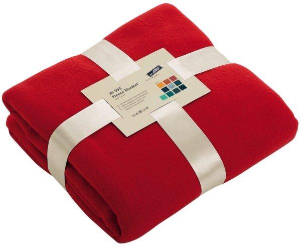 James & Nicholson (Daiber) Fleece pokróc 130x170 cm JN950 - Piros | 130 x 170
cm