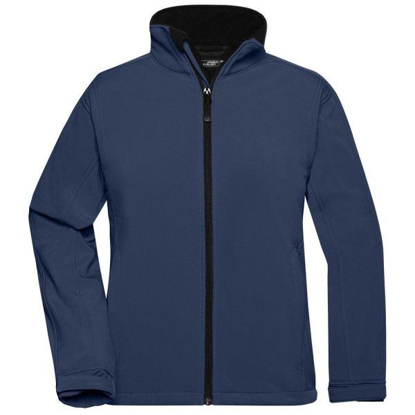 James & Nicholson (Daiber) Női softshell kabát JN137 - Sötétkék | XL