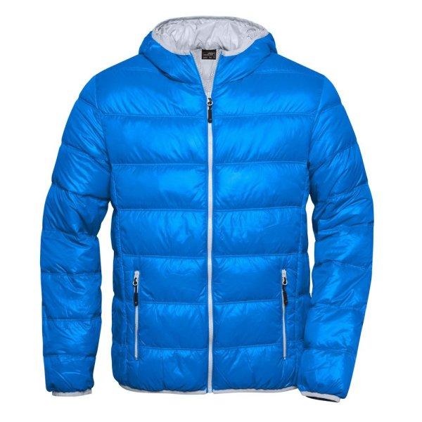 James & Nicholson (Daiber) Férfi könnyű pelyhes kabát JN1060 - Kék / ezüst
| XXXL