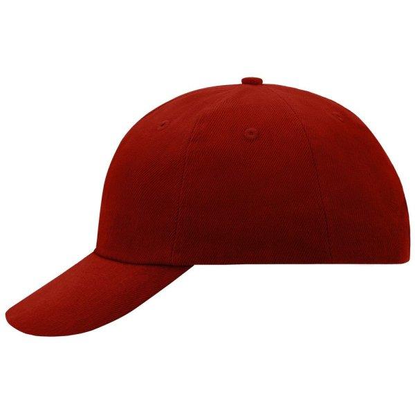 Myrtle Beach (Daiber) 6 paneles reklám sapka MB6111 - Borvörös | unisex