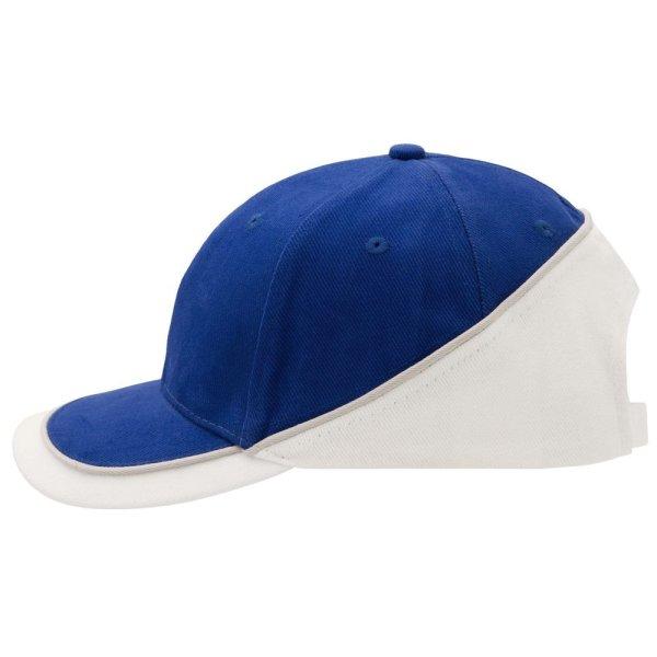 Myrtle Beach (Daiber) Kétszínű sapka MB6506 - Királykék / fehér /
világosszürke | unisex