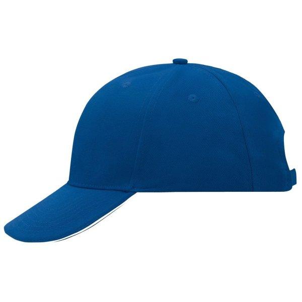 Myrtle Beach (Daiber) 6 paneles reklám sapka MB024 - Királykék / fehér |
unisex