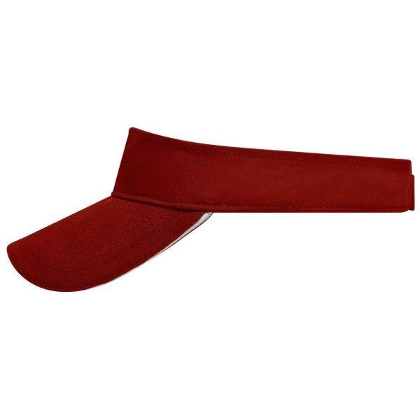 Myrtle Beach (Daiber) Sportos napellenző sapka MB6123 - Borvörös / fehér |
unisex