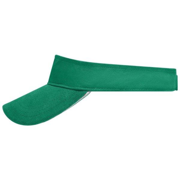 Myrtle Beach (Daiber) Sportos napellenző sapka MB6123 - Zöld / fehér | unisex