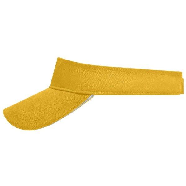 Myrtle Beach (Daiber) Sportos napellenző sapka MB6123 - Aranysárga / fehér |
unisex