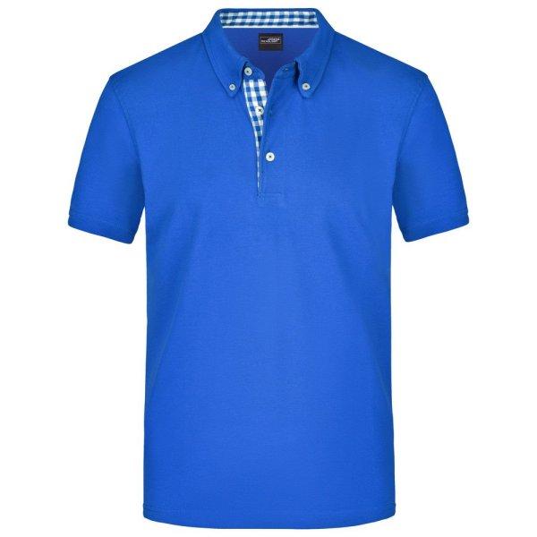 James & Nicholson (Daiber) Elegáns férfi galléros póló JN964 - Királykék
/ királykék / fehér | XXXL
