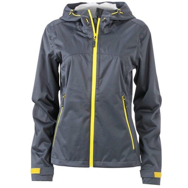 James & Nicholson (Daiber) Női softshell kapucnis kabát JN1097 - Acélszürke
/ sárga | XXL