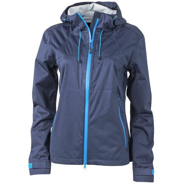 James & Nicholson (Daiber) Női softshell kapucnis kabát JN1097 - Sötétkék /
kobaltszín | L