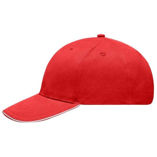 Myrtle Beach (Daiber) Reklám sapka MB6541 - Piros / fehér | unisex