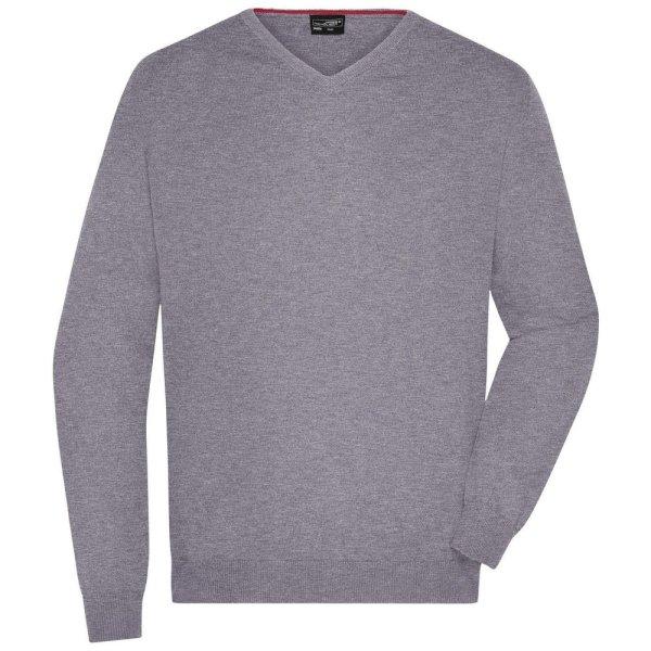 James & Nicholson (Daiber) Férfi pamut pulóver JN659 - Szürke melírozott |
XL