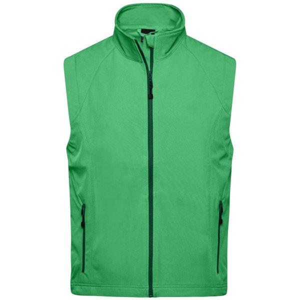 James & Nicholson (Daiber) Férfi softshell mellény JN1022 - Zöld | S