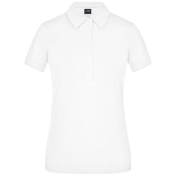 James & Nicholson (Daiber) Elegáns női galléros póló JN969 - Fehér | XL