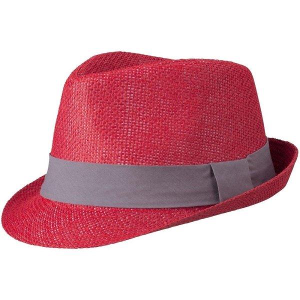 Myrtle Beach (Daiber) Nyári kalap MB6564 - Piros / sötétszürke | L/XL