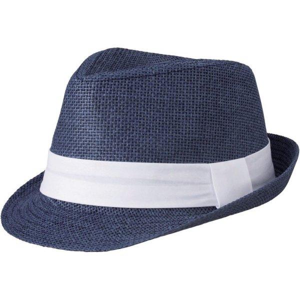 Myrtle Beach (Daiber) Nyári kalap MB6564 - Sötétkék / fehér | L/XL