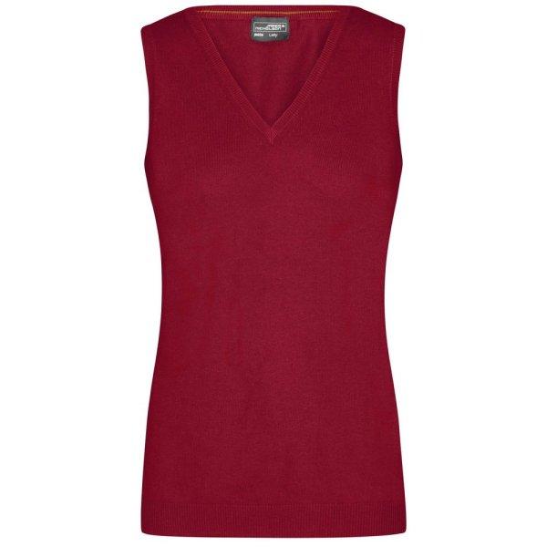 James & Nicholson (Daiber) Női ujjatlan felső JN656 - Bordeaux | XL