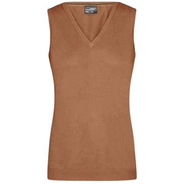 James & Nicholson (Daiber) Női ujjatlan felső JN656 - Camel | L