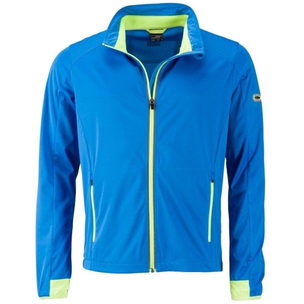 James & Nicholson (Daiber) Férfi sportos softshell kabát JN1126 - Élénk kék
/ élénk sárga | M