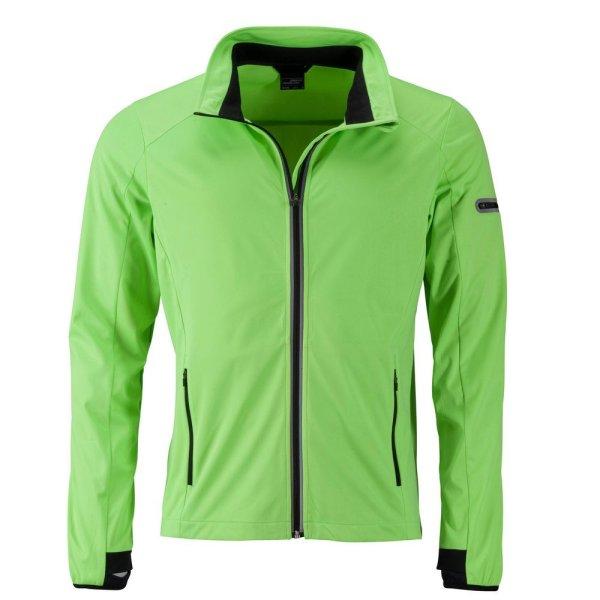 James & Nicholson (Daiber) Férfi sportos softshell kabát JN1126 - Élénkzöld
/ fekete | XL