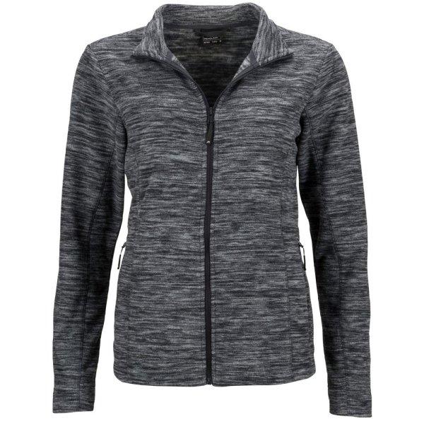 James & Nicholson (Daiber) Női fleece felső JN769 - Szürke melírozott /
antracit | XL