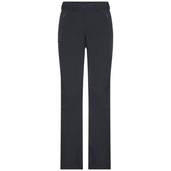 James & Nicholson (Daiber) Női elasztikus outdoor nadrág JN584 - Fekete | XL