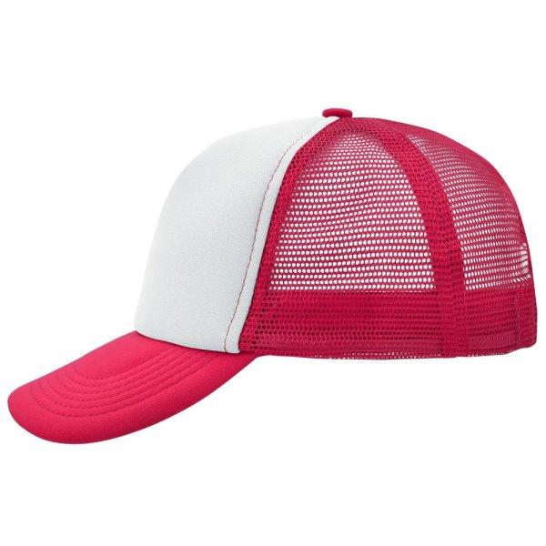 Myrtle Beach (Daiber) 5 paneles sapka MB070 - Fehér / bíbor | unisex