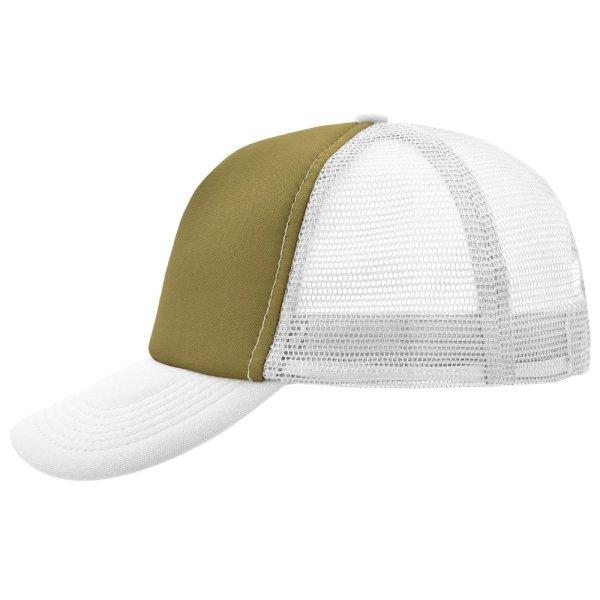 Myrtle Beach (Daiber) 5 paneles sapka MB070 - Olív / fehér | unisex