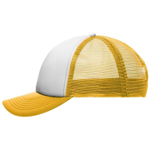 Myrtle Beach (Daiber) 5 paneles, gyerek sapka MB071 - Fehér / aranysárga |
unisex gyermek
