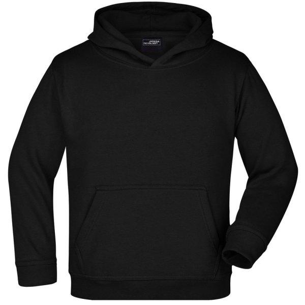 James & Nicholson (Daiber) Gyerek kapucnis felső JN047k - Fekete | XS