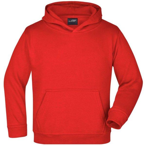 James & Nicholson (Daiber) Gyerek kapucnis felső JN047k - Piros | XL