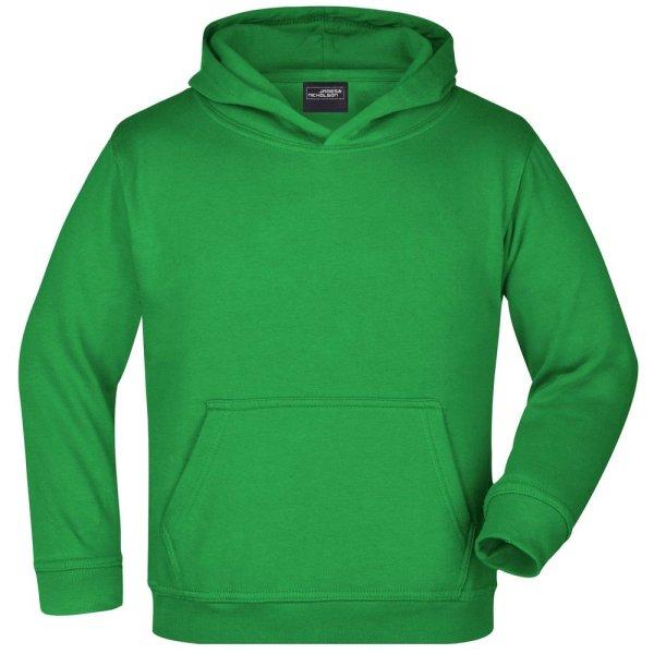 James & Nicholson (Daiber) Gyerek kapucnis felső JN047k - Páfrányzöld | XL