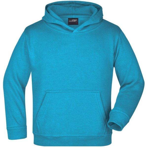 James & Nicholson (Daiber) Gyerek kapucnis felső JN047k - Türkiz | XL