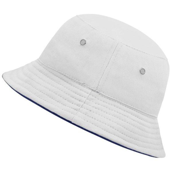 Myrtle Beach (Daiber) Gyerek kalap MB013 - Fehér / sötétkék | 54 cm