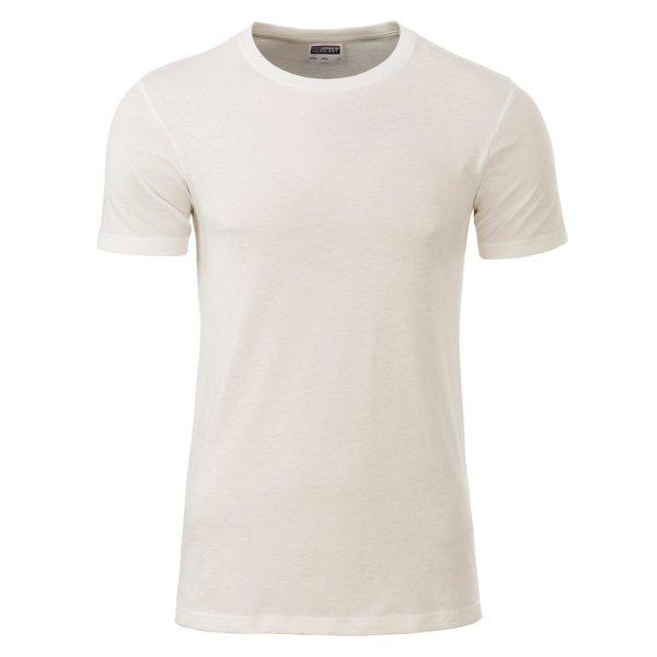 James & Nicholson (Daiber) Klasszikus férfi biopamut póló 8008 - Természetes
| XL