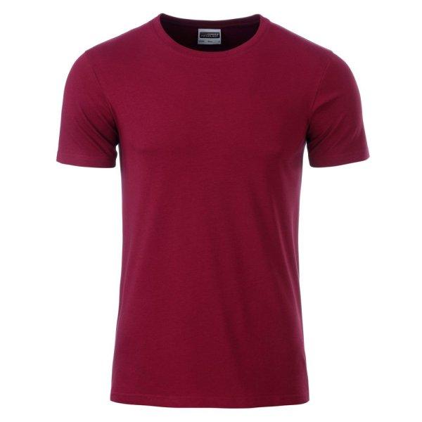 James & Nicholson (Daiber) Klasszikus férfi biopamut póló 8008 - Borvörös |
XL