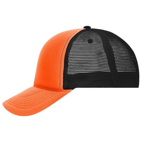 Myrtle Beach (Daiber) Retro trucker sapka MB6550 - Narancssárga / fekete