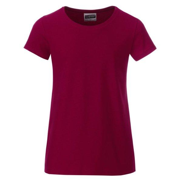James & Nicholson (Daiber) Klasszikus lány biopamut póló 8007G - Borvörös |
XL
