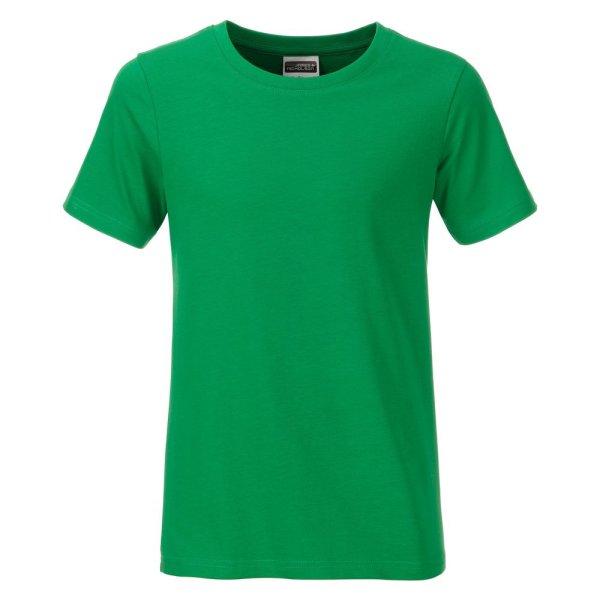 James & Nicholson (Daiber) Klasszikus fiú biopamut póló 8008B -
Páfrányzöld | XL