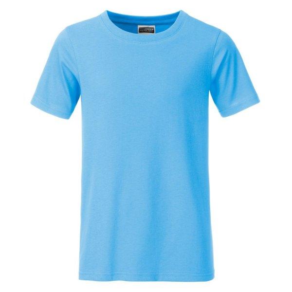 James & Nicholson (Daiber) Klasszikus fiú biopamut póló 8008B - Égszínkék
| XL