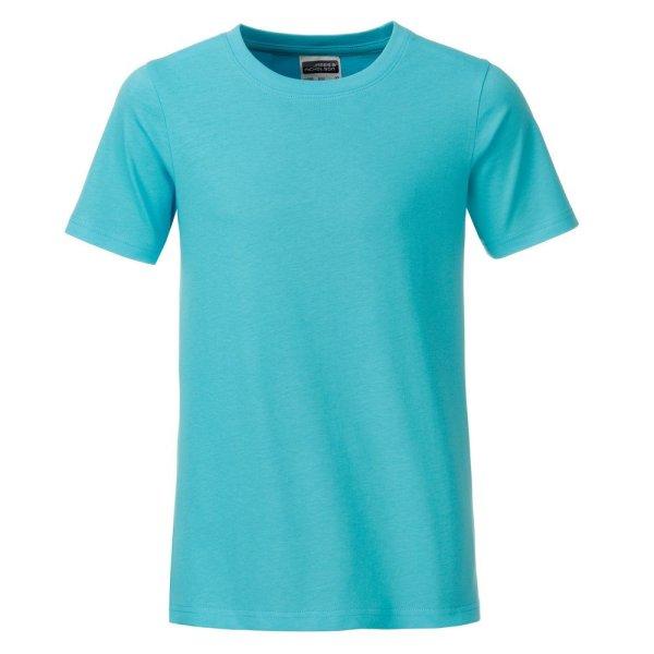 James & Nicholson (Daiber) Klasszikus fiú biopamut póló 8008B - Pacific | XL
