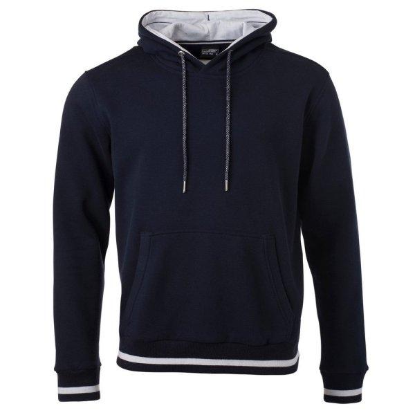 James & Nicholson (Daiber) Club férfi kapucnis felső JN778 - Sötétkék /
fehér | XL