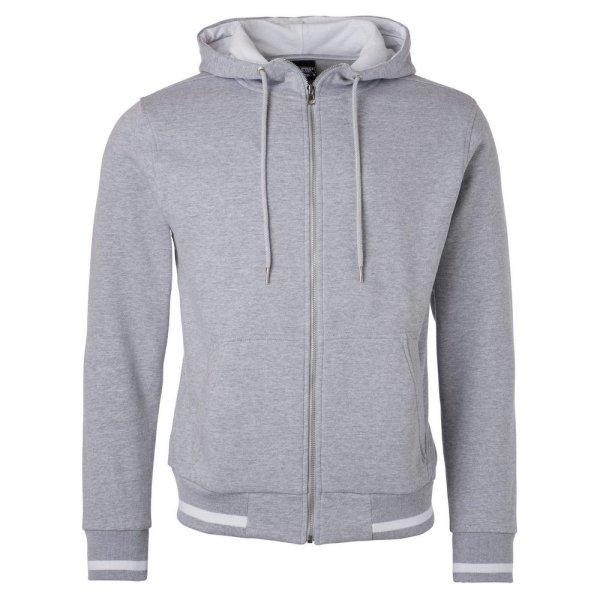 James & Nicholson (Daiber) Club férfi cipzáros kapucnis felső JN776 - Szürke
melírozott / fehér | XXXL