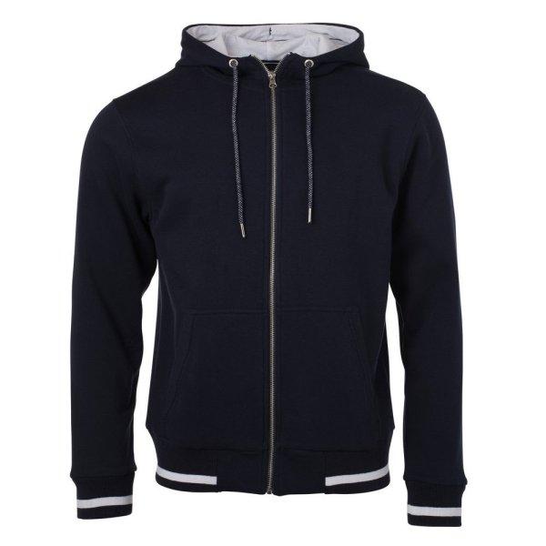 James & Nicholson (Daiber) Club férfi cipzáros kapucnis felső JN776 -
Sötétkék / fehér | XXXL
