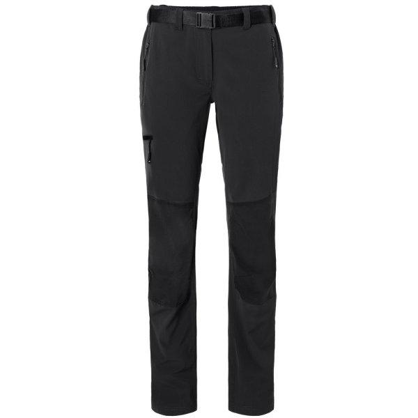 James & Nicholson (Daiber) Női trekking nadrág JN1205 - Fekete / fekete | XS