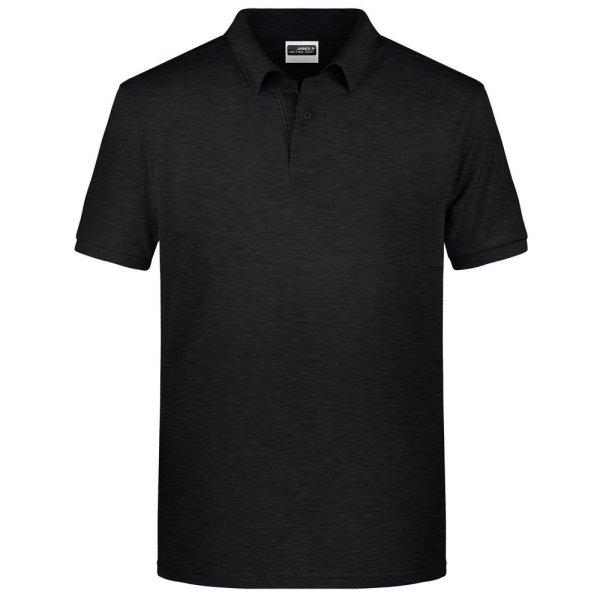 James & Nicholson (Daiber) Férfi galléros biopamut póló 8010 - Fekete
melírozott | XL
