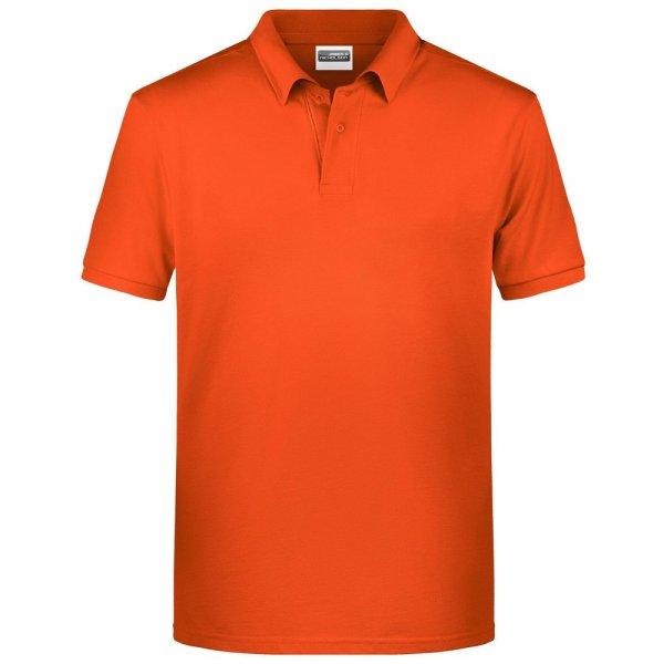 James & Nicholson (Daiber) Férfi galléros biopamut póló 8010 - Sötét
narancssárga | XL