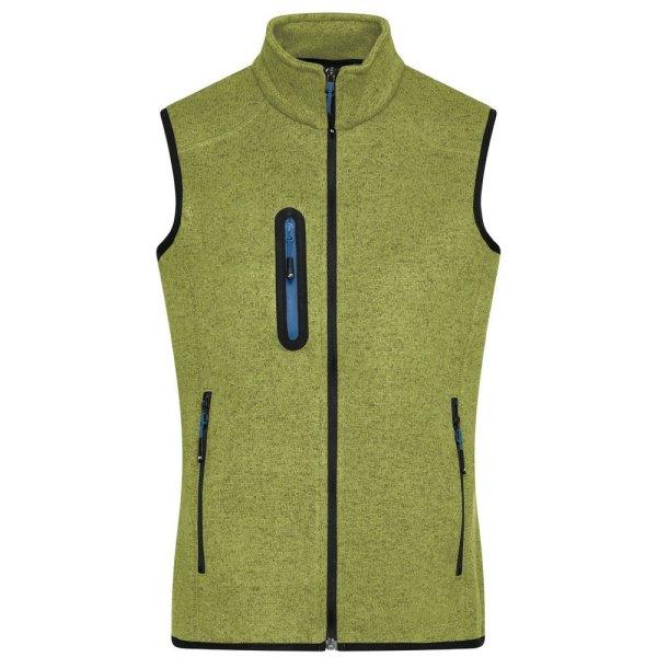 James & Nicholson (Daiber) Női mellény kötött fleece anyagból JN773 - Kiwi
melírozott / királykék | L