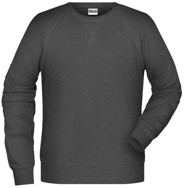 James & Nicholson (Daiber) Férfi kapucni nélküli biopamut felső 8022 -
Fekete melírozott | XXXL