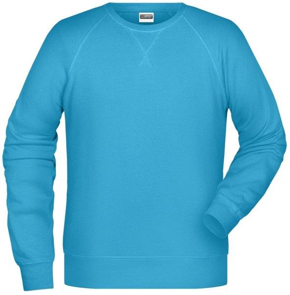 James & Nicholson (Daiber) Férfi kapucni nélküli biopamut felső 8022 -
Türkiz | XXXL